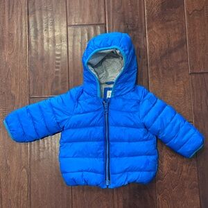 Blue Puffer Jacket for Kids